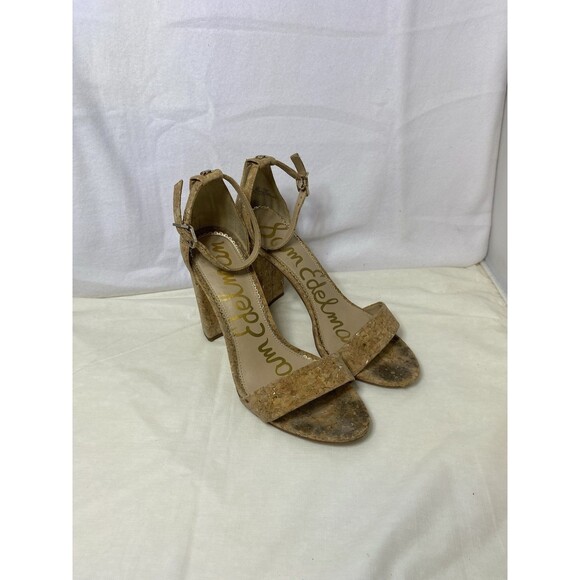 Sam Edelman Yaro Ankle Strap Sandals Size 8 - Picture 1 of 10